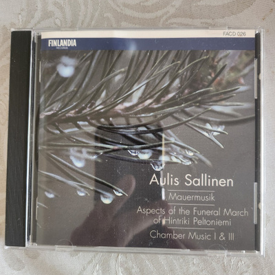 Aulis Sallinen - Aulis Sallinen Cd (M-)
