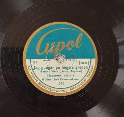 Savikiekko 1947 - Harmony Sisters - Cupol 1960
