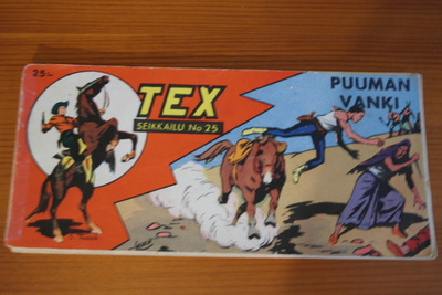 Tex seikkailu 25/5.vuosikerta.Puuman vanki.