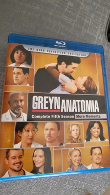 Greyn anatomia kausi 5 Blu-ray