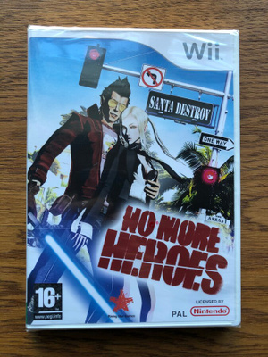 Wii: No More Heroes (uusi, avaamaton muoveissa)