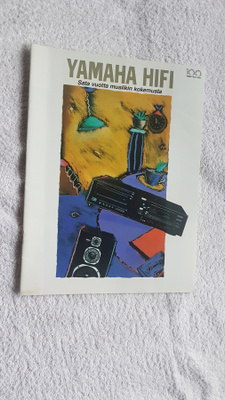 YAMAHA HIFI 1987 Vanha esite