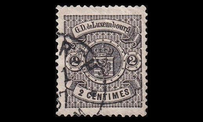 Luxemburg 38A o Vaakuna 2 C (13½) (1880)