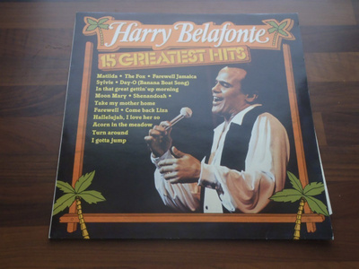 HARRY BELAFONTE - 15 GREATEST HITS ( LP . VINYYLI )