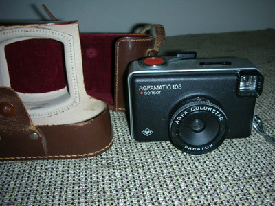Kamera Agfamatic 108 sensor