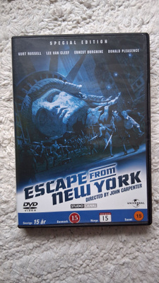 Pako New Yorkista (1981), DVD. Kurt Russell