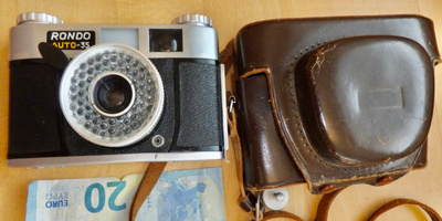 VANHA Kamera ROndo Auto-35 Japani 1960-l SIISTI