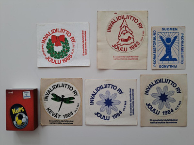 Tarrat: Invalidiliitto Ry ja Suomen Psoriasisliitto 1980-l