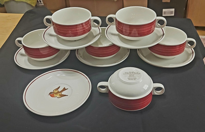 Villeroy&Boch tee-/liemikupit 6 kpl