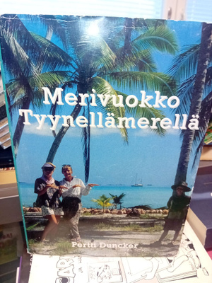 Duncker : Merivuokko Tyynellämerellä ( SIGNED ) SIS POSTIKUL
