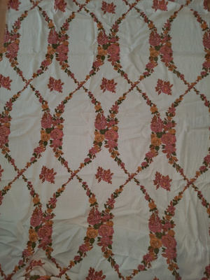 Retro ruusu kangas 100x240cm