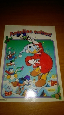 Walt Disney sarjakuva-albumi - Antelias saituri 1.p v.1985