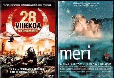 DVD ELOKUVIA 2 KPL