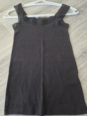 Musta H&M Toppi pitsillä - koko XS