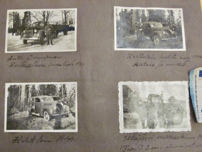 6 VANHAA Sota Valokuvaa Kivat SA-Autot Kuorma-Auto ym 1944
