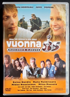 VUONNA 85 - Manserock-elokuva – DVD 2013 - Eput Juice Popeda