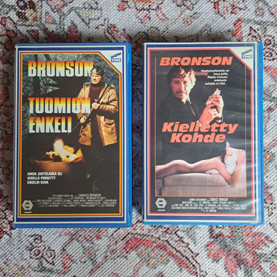 Vhs: Charles Bronson x 2kpl