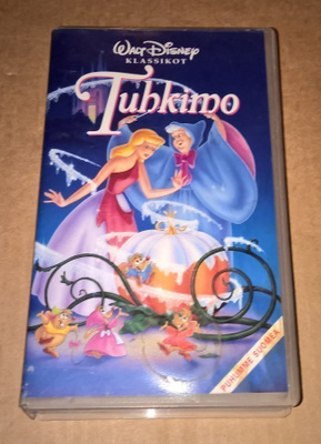 TUHKIMO VHS PIIRRETTY WALT DISNEY