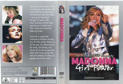 madonna girl power (27 892) k DVD ultimate dvd biograph