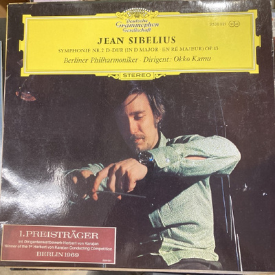 Sibelius - Symphonie Nr.2 D-Dur Op.43 (GER/1970) LP