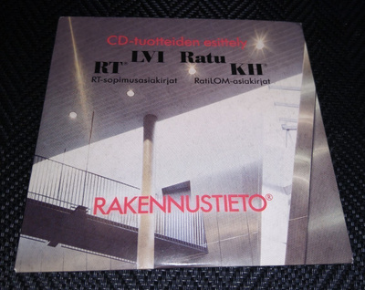 RAKENNUSTIETO CD TUOTTEIDEN ESITTELY 2001