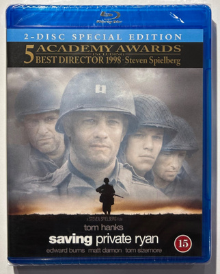 PELASTAKAA SOTAMIES RYAN - 2 Blu-ray, uusi