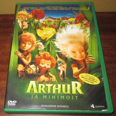 Arthur ja minimoit lasten animaatio dvd