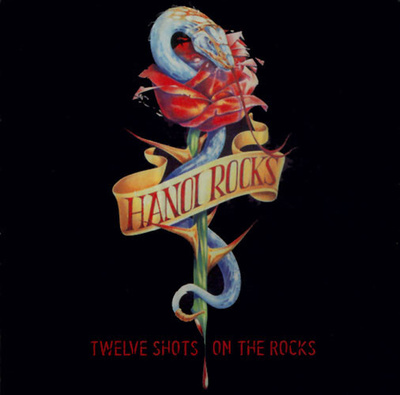 Hanoi Rocks - Twelve Shots On The Rocks (CD) HYVÄ KUNTO!!