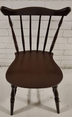 2X Windsor pinnatuoli ruskea satulaistuin