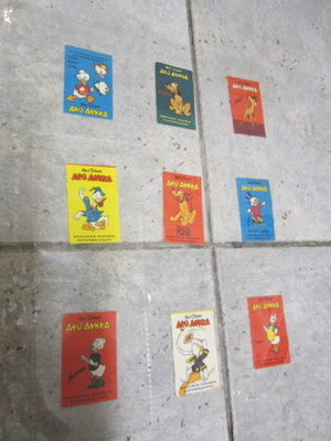 TODELLA VANHOJA WALT DISNEY ETIKETTEJÄ  50 LUKUA ?