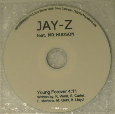 Jay-Z Feat. Mr. Hudson • Young Forever PROMO CDr-Single