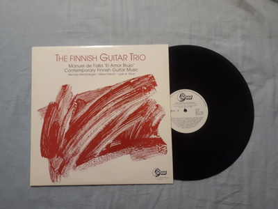 Finnish Guitar Trio – The Finnish Guitar Trio lp 1988 mint