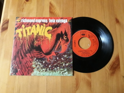 Titanic – Richmond Express 7" ps orig 1973 Prog Rock nm/nm