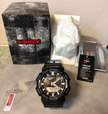 Casio G-Shock GA-B010-1AER - pitkä takuu.
