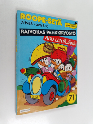 Walt Disney : Roope-setä 7/1985