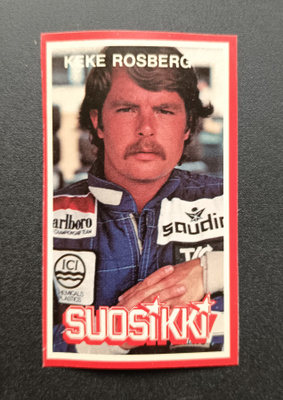 Suosikki tarra Keke Rosberg