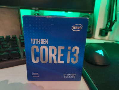 I3-10100F LGA1200 prosessorit