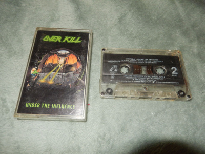 Overkill - Under the influence c-kasetti