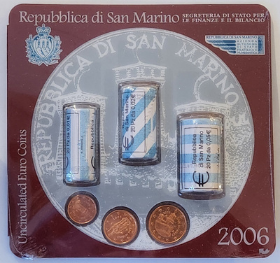 SAN  MARINO Rahasarja MINI-KIT  2006