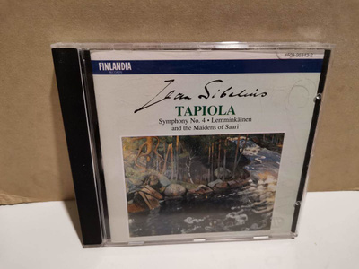 Sibelius:Tapiola,Symphony No.4 etc-J. Panula/P. Berglund CD