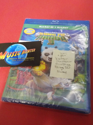 KUNG FU PANDA 3 UUSI BLU-RAY 3D + BLU-RAY