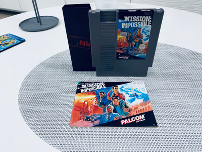 NES Mission Impossible PAL UKV + Ohjeet