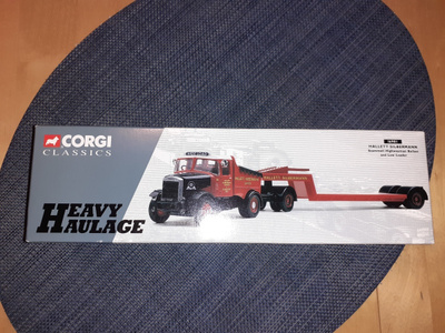 Corgi classic heavy haulage kuormuri hinuri 1:50 metallia