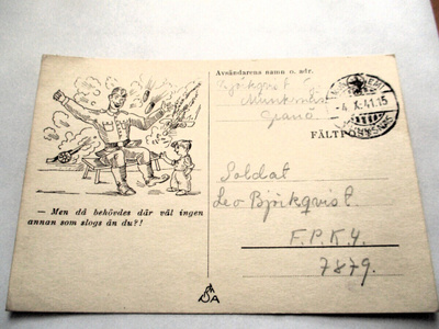 Men då behövdes där väl kp - 1941 Munkkiniemi