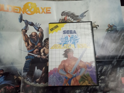 Golden Axe + Juliste
