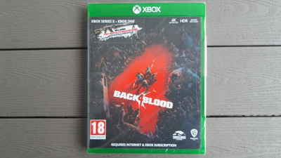 XBOX ONE: Back 4 Blood peli (2021)  UUSI