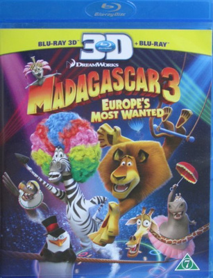 Madagascar 3  -   (Blu-ray 3D + Blu-ray)