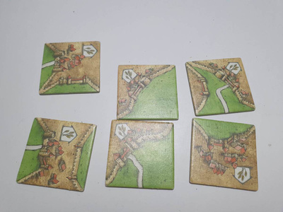 Varaosia CARCASSONNE Pelilaatta Viljakauppa