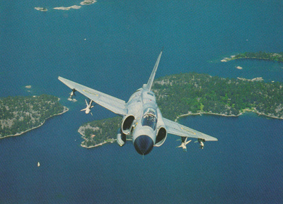 LENTOKONEKORTTI - JAS 37 VIGGEN