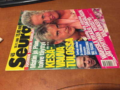 SEURA LEHTI 45/1989 HYVÄ